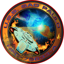 USS São Paulo insignia