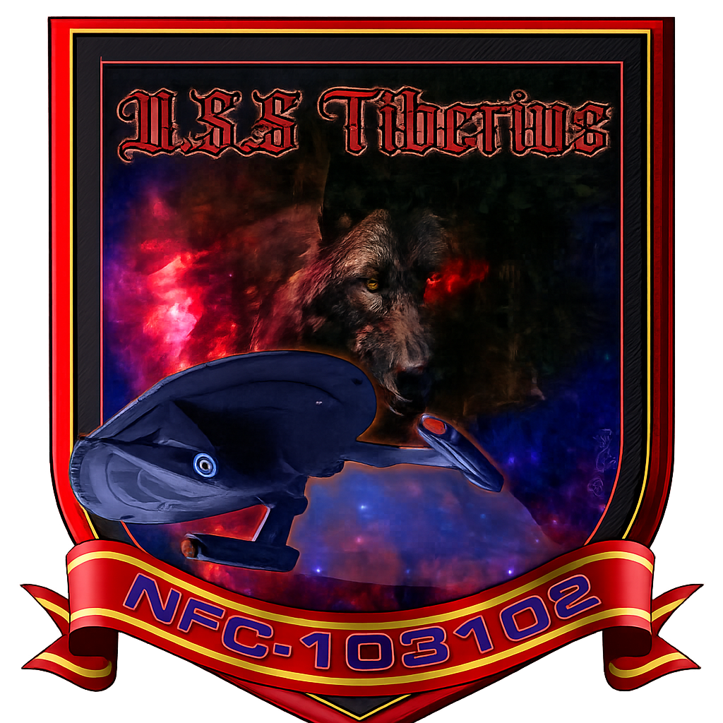 USS Tiberius insignia